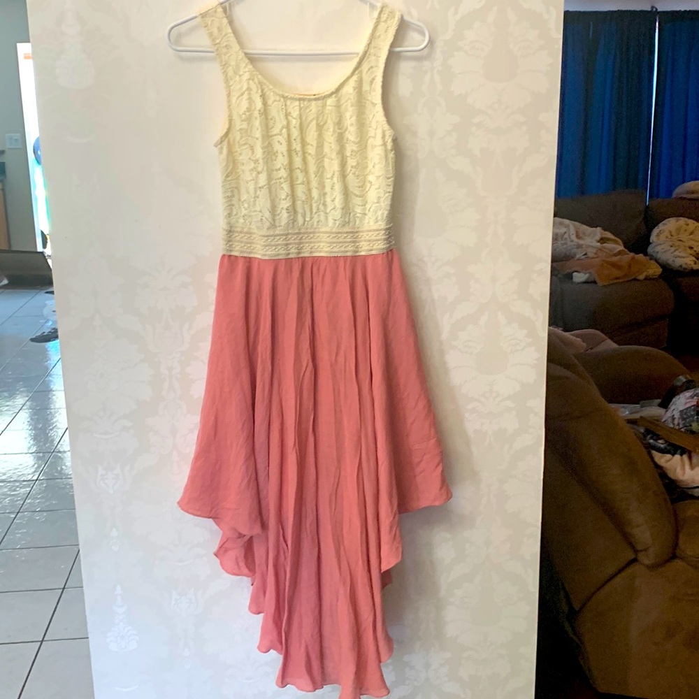 Sleeveless summer/spring asymmetrical dress